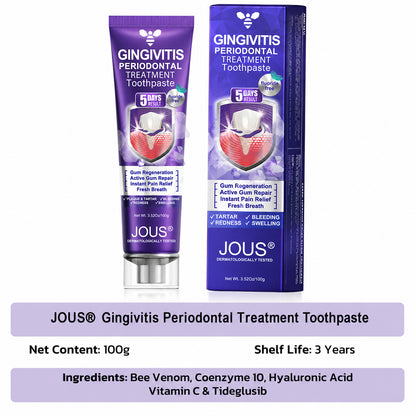 🦷JOUS® VioCore ✨ Bee Venom Gingivitis & Periodontitis Treatment Toothpaste