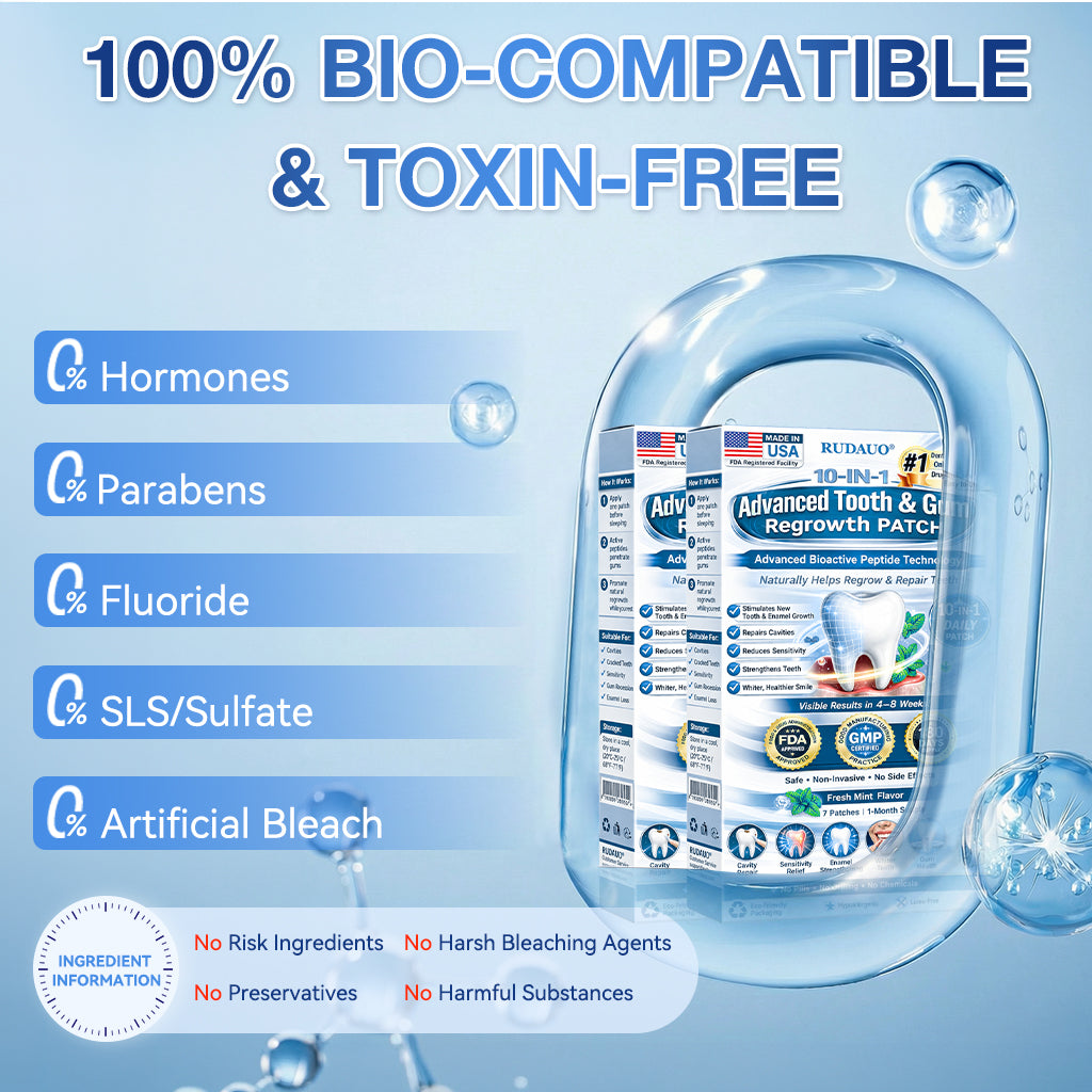 𝐏𝐡𝐲𝐬𝐢𝐜𝐢𝐚𝐧-𝐅𝐨𝐫𝐦𝐮𝐥𝐚𝐭𝐞𝐝 |𝐑𝐔𝐃𝐀𝐔𝐎® 𝟏𝟎-𝐈𝐍-𝟏 𝐀𝐝𝐯𝐚𝐧𝐜𝐞𝐝 𝐓𝐨𝐨𝐭𝐡 & 𝐆𝐮𝐦 𝐑𝐞𝐠𝐫𝐨𝐰𝐭𝐡 𝐌𝐢𝐜𝐫𝐨𝐧𝐞𝐞𝐝𝐥𝐞 𝐏𝐚𝐭𝐜𝐡