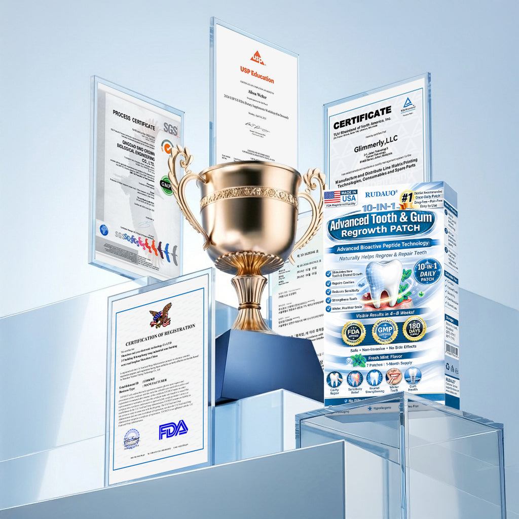 𝐏𝐡𝐲𝐬𝐢𝐜𝐢𝐚𝐧-𝐅𝐨𝐫𝐦𝐮𝐥𝐚𝐭𝐞𝐝 |𝐑𝐔𝐃𝐀𝐔𝐎® 𝟏𝟎-𝐈𝐍-𝟏 𝐀𝐝𝐯𝐚𝐧𝐜𝐞𝐝 𝐓𝐨𝐨𝐭𝐡 & 𝐆𝐮𝐦 𝐑𝐞𝐠𝐫𝐨𝐰𝐭𝐡 𝐌𝐢𝐜𝐫𝐨𝐧𝐞𝐞𝐝𝐥𝐞 𝐏𝐚𝐭𝐜𝐡
