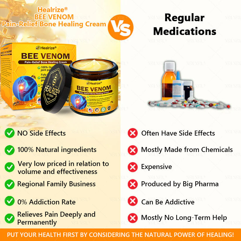 Healrize® Bee Venom Pain-Relief Bone Healing Cream 🇺🇸(Specially for older adults)