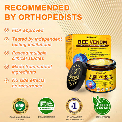 Healrize® Bee Venom Pain-Relief Bone Healing Cream 🇺🇸(Specially for older adults)