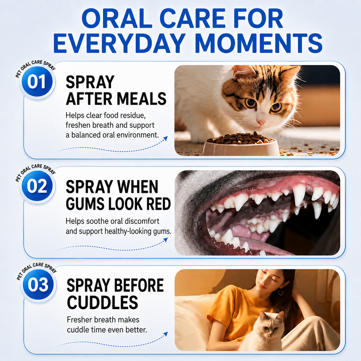 Hudros® Pet Oral Spray🐶 ✅FDA Approved | Freshen Breath, Remove Tartar & Promote Gum Regeneration, Stabilize Teeth 🦷🦷