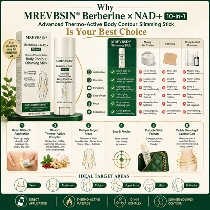 𝐏𝐡𝐲𝐬𝐢𝐜𝐢𝐚𝐧-𝐅𝐨𝐫𝐦𝐮𝐥𝐚𝐭𝐞𝐝🧸 | 𝐌𝐑𝐄𝐕𝐁𝑺𝑰𝑵® 𝐁𝐞𝐫𝐛𝐞𝐫𝐢𝐧𝐞 × 𝐍𝐀𝐃+ 𝟏𝟎-𝐢𝐧-𝟏 𝐀𝐝𝐯𝐚𝐧𝐜𝐞𝐝 𝐓𝐡𝐞𝐫𝐦𝐨-𝐀𝐜𝐭𝐢𝐯𝐞 𝐁𝐨𝐝𝐲 𝐂𝐨𝐧𝐭𝐨𝐮𝐫 𝐒𝐥𝐢𝐦𝐦𝐢𝐧𝐠 𝐒𝐭𝐢𝐜𝐤 (𝐅𝐨𝐫 𝐚 𝐅𝐢𝐫𝐦𝐞𝐫, 𝐒𝐦𝐨𝐨𝐭𝐡𝐞𝐫 & 𝐌𝐨𝐫𝐞 𝐃𝐞𝐟𝐢𝐧𝐞𝐝-𝐋𝐨𝐨𝐤𝐢𝐧𝐠 𝐁𝐨𝐝𝐲)