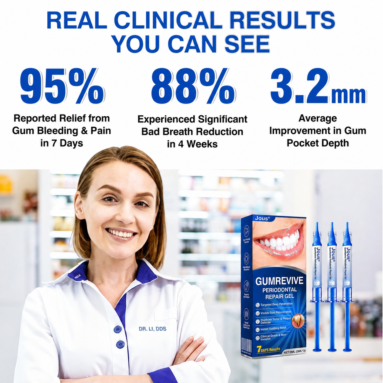 🏅🦷🛡️Jous® GumRevive Periodontal Repair Gel 💦