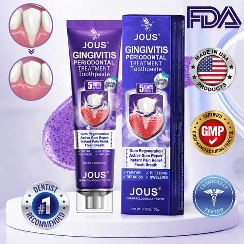 🦷🥇JOUS® VioCore Bee Venom Gingivitis & Periodontitis Treatment Toothpaste