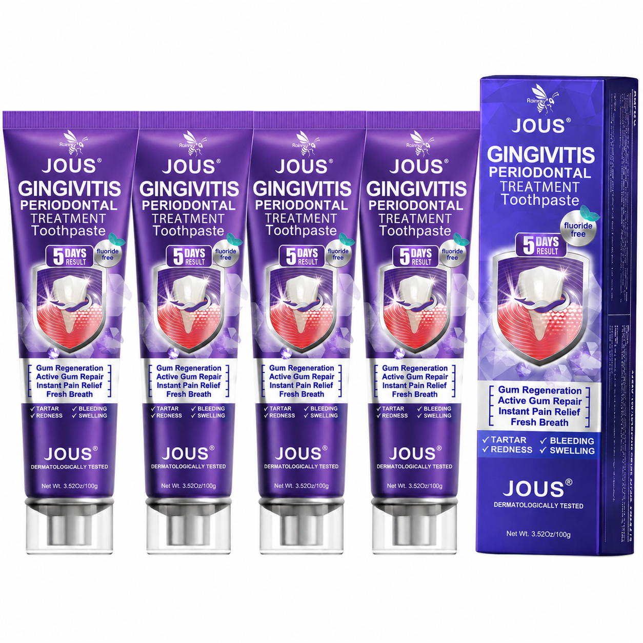 🦷🥇JOUS® VioCore Bee Venom Gingivitis & Periodontitis Treatment Toothpaste