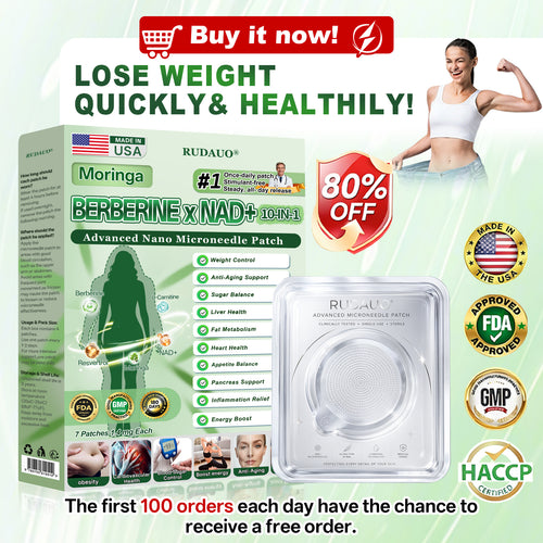 𝐏𝐡𝐲𝐬𝐢𝐜𝐢𝐚𝐧-𝐅𝐨𝐫𝐦𝐮𝐥𝐚𝐭𝐞𝐝 🇺🇸| 𝐑𝗨𝐃𝑨𝐔𝗢® 𝐌𝐨𝐫𝐢𝐧𝐠𝐚 𝐁𝐞𝐫𝐛𝐞𝐫𝐢𝐧𝐞 × 𝐍𝐀𝐃+ 𝟏𝟎-𝐢𝐧-𝟏 𝐀𝐝𝐯𝐚𝐧𝐜𝐞𝐝 𝐍𝐚𝐧𝐨 𝐌𝐢𝐜𝐫𝐨𝐧𝐞𝐞𝐝𝐥𝐞 𝐏𝐚𝐭𝐜𝐡 (𝐄𝐱𝐩𝐞𝐫𝐢𝐞𝐧𝐜𝐞 𝐕𝐢𝐬𝐢𝐛𝐥𝐞 𝟕-𝐃𝐚𝐲 𝐑𝐞𝐬𝐮𝐥𝐭𝐬)