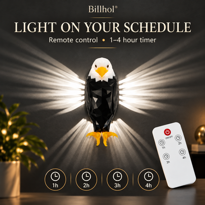 Billhol® remote control with 1, 2, 3 and 4 hour timer options
