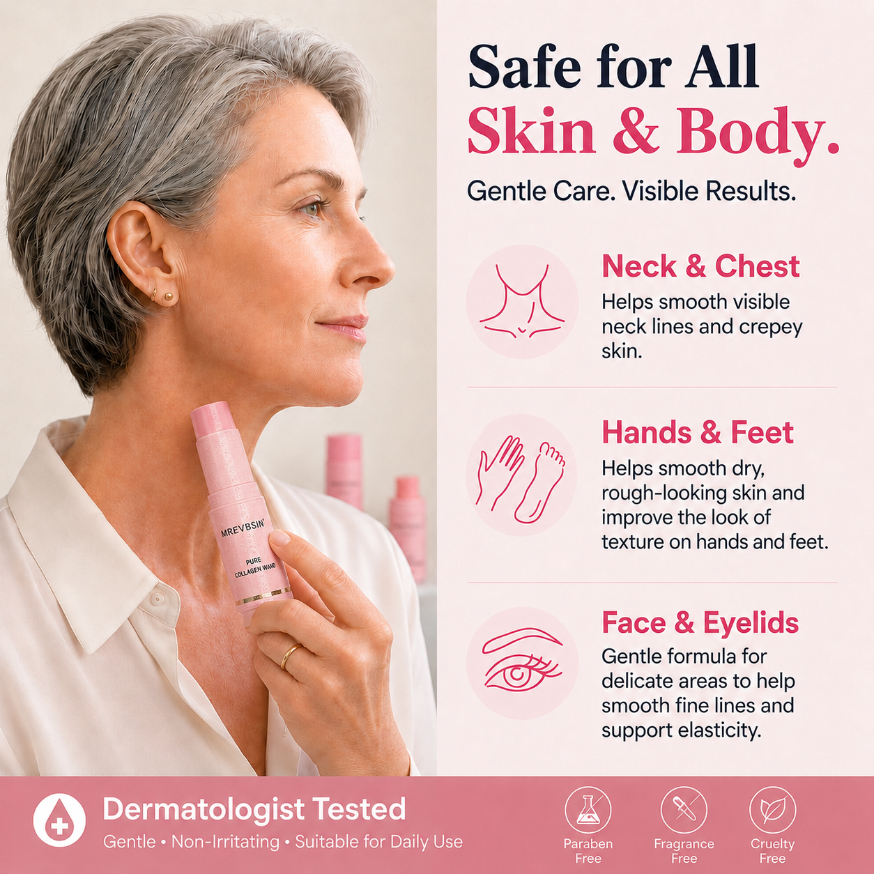 MREVBSIN® |Botox-Inspired Pure Collagen Firming Wand