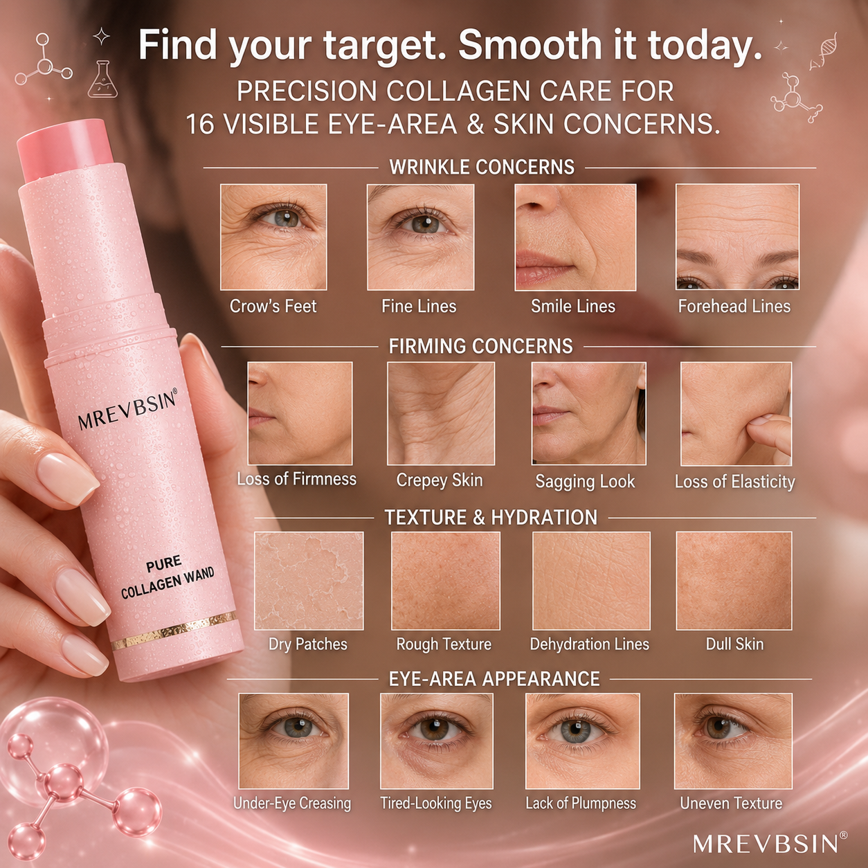 MREVBSIN® |Botox-Inspired Pure Collagen Firming Wand