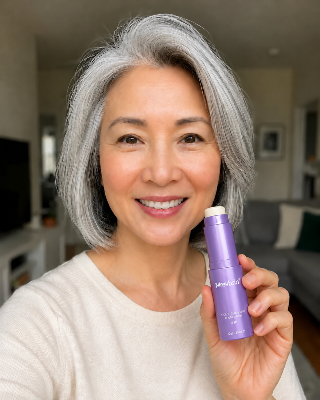 Mrevbsin® Color Changing Foundation Stick — customer image 03